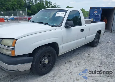 2004 Chevrolet Silverado 1500 Work Truck из США, поврежденный, VIN 1GCEC14V04Z268038
